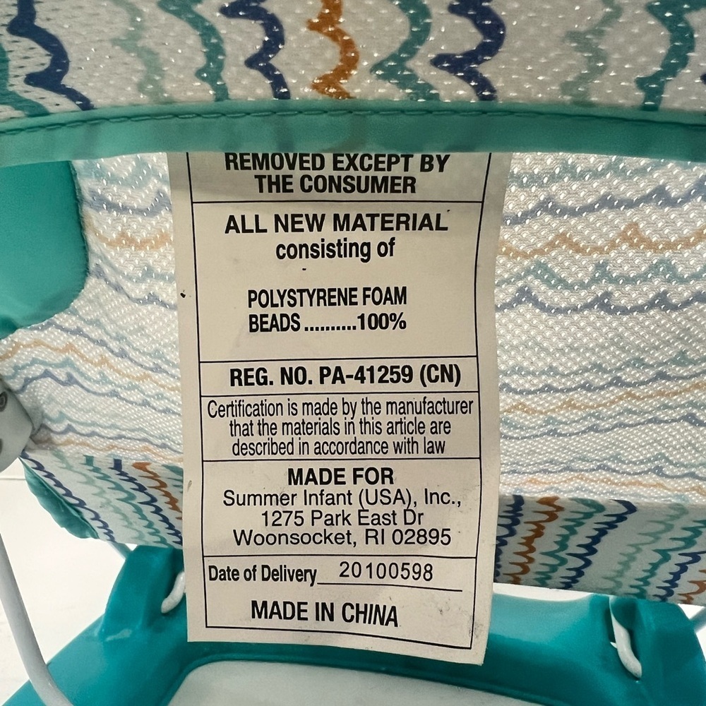 Aqua Baby Bath Seat with Wave Pattern - Picture 9 of 9